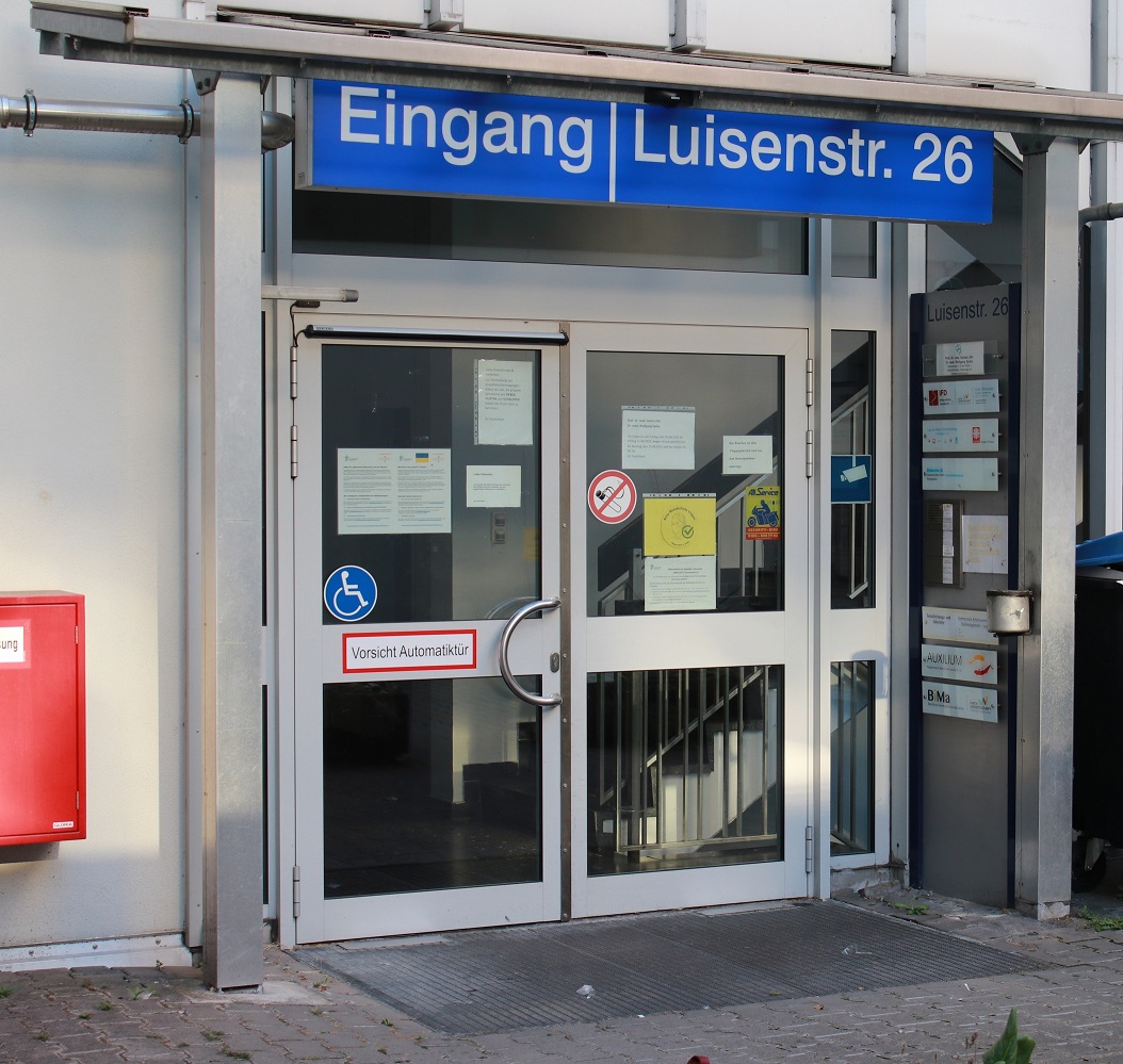 Eingang Luisenstraße klein